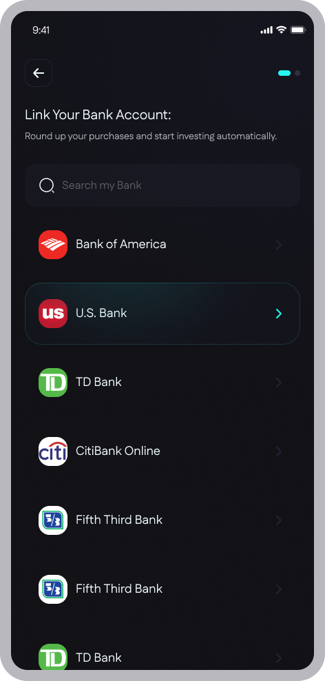 link your accounts securely