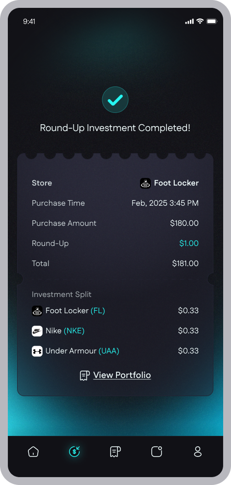 micro-investing platform